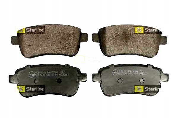 фото №2, Starline гальмівні колодки гальмівні renault fluence 1.6 16v