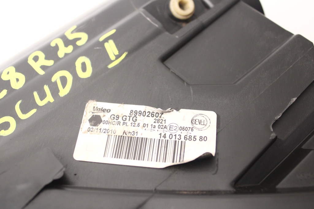 фото №8, Peugeot expert ii scudo jumpy 06r- фара левый лампа левая передняя