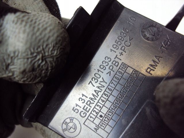 фото №3, Заглушка решётка радиатора фаркоп задняя bmw 2 f45 2014-