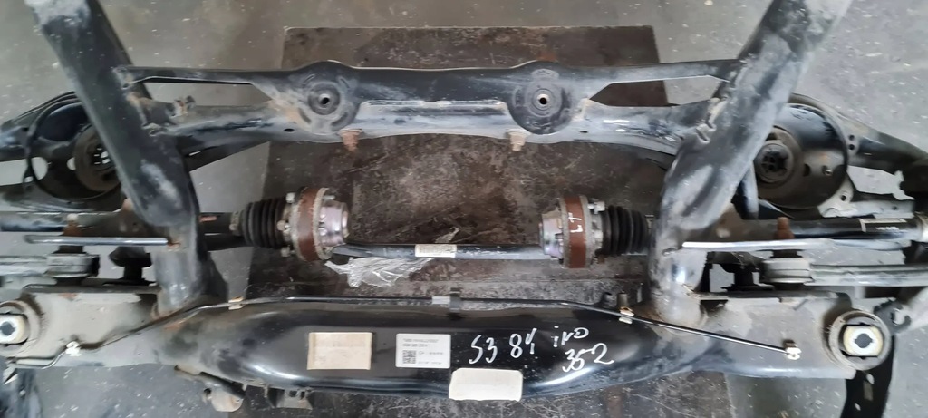 фото №11, S3 8y a3 подвеска задняя задние балка quattro рычаги 2.0 tfsi