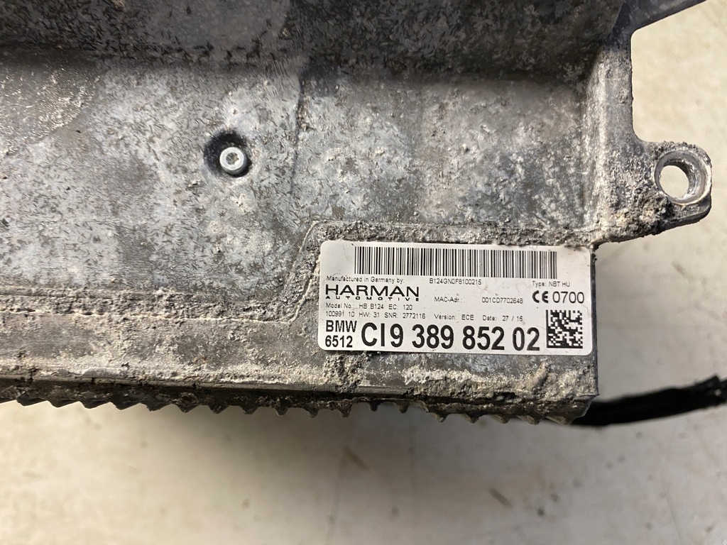 фото №5, Bmw i3 радіо навігація bluetooth harman 9389852