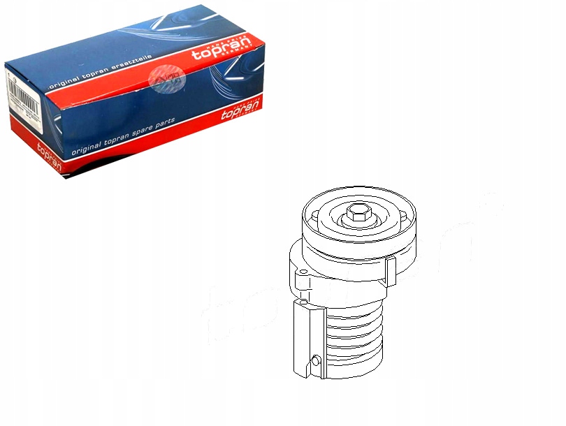 фото №1, Topran натягувач ремінь клиновий audi a2 1.4 8z0