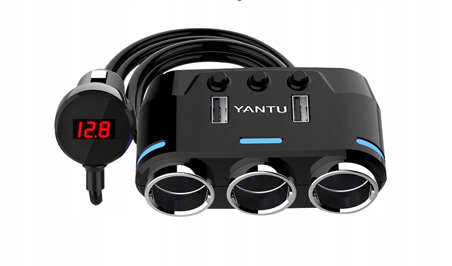 фото №8, Распределитель разъём прикуривателя woltomierz 2x usb