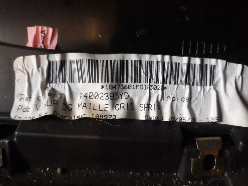 фото №6, Панель приладів консоль peugeot 807 europa