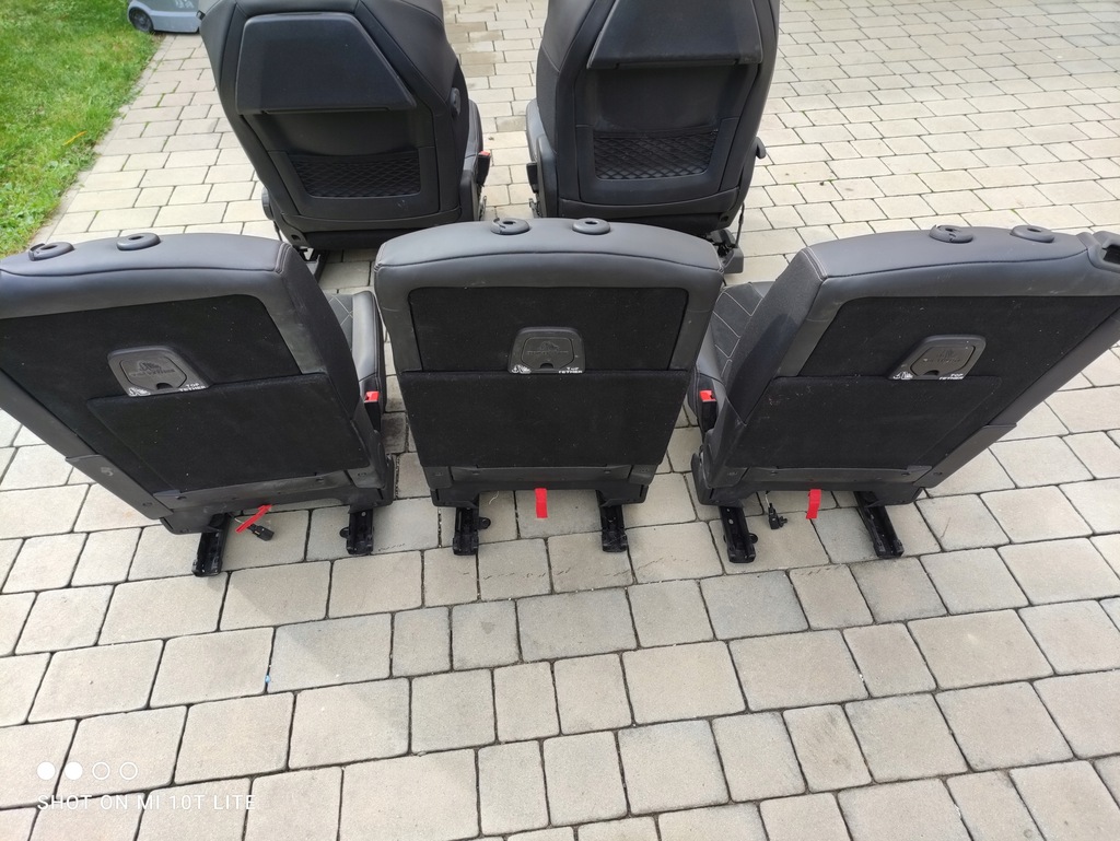 фото №14, Peugeot 5008 ii gt сидіння передні i середній шкіряний