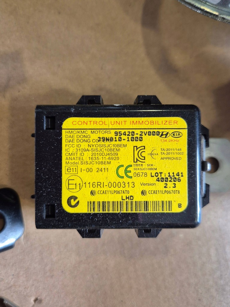 фото №10, Kia ceed ii 12-18r 1.6 gdi набор стартовый 93110-2brbk