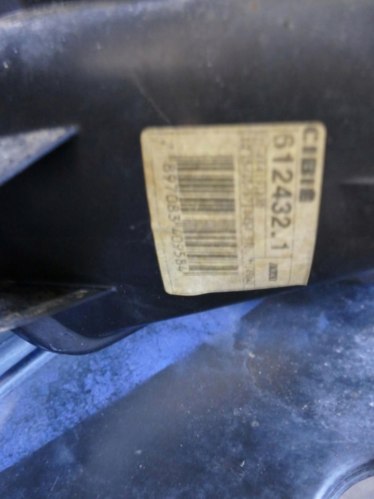 фото №11, Fiat siena hl бампер перед противотуманная фара 451a blu 98r