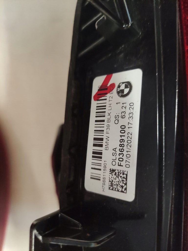 фото №7, Лампа лампи ліва права задня задня bmw x2 f39 europa