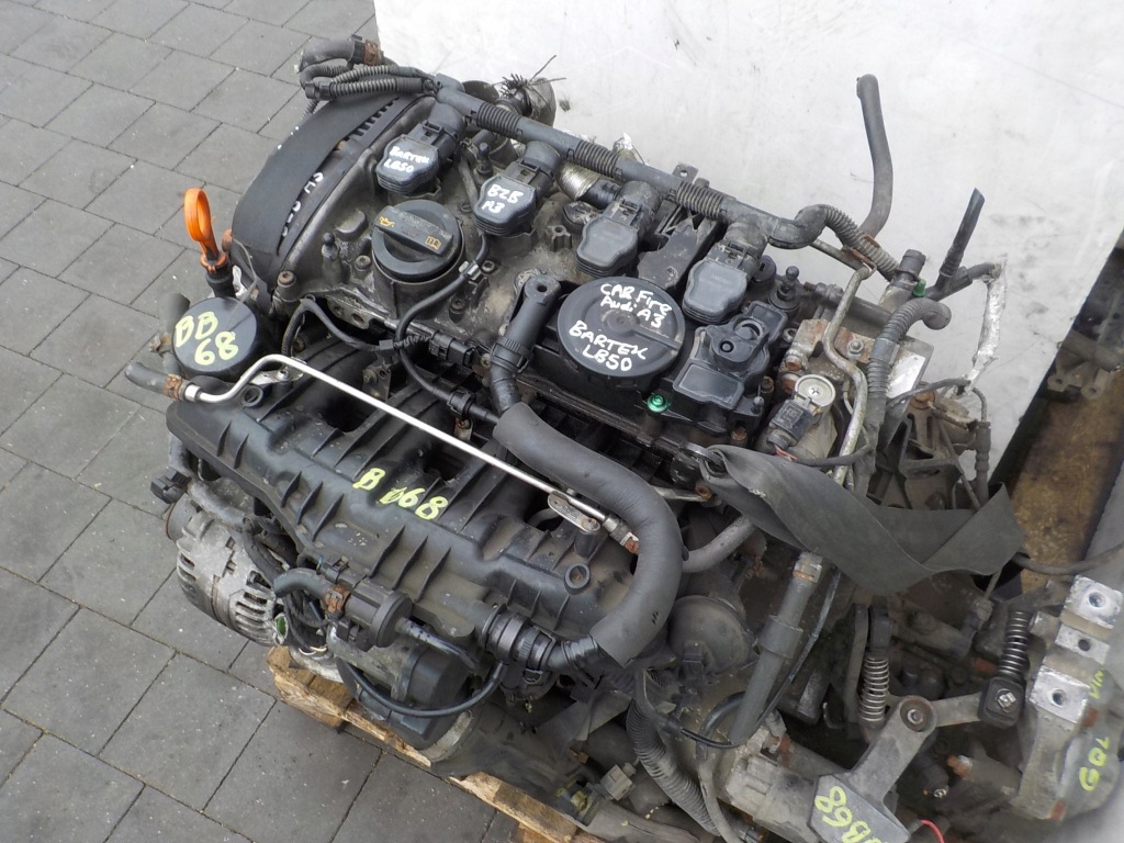 Купити Audi a3 8p 08r 1.8 tfsi 160km двигун bzb комплектний
