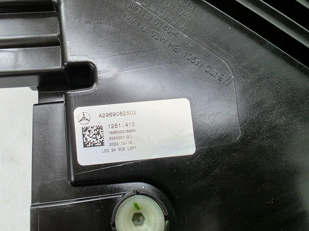 фото №10, Mercedes mb eqs w296 suv лампа перед левая digital light europa a2969062502