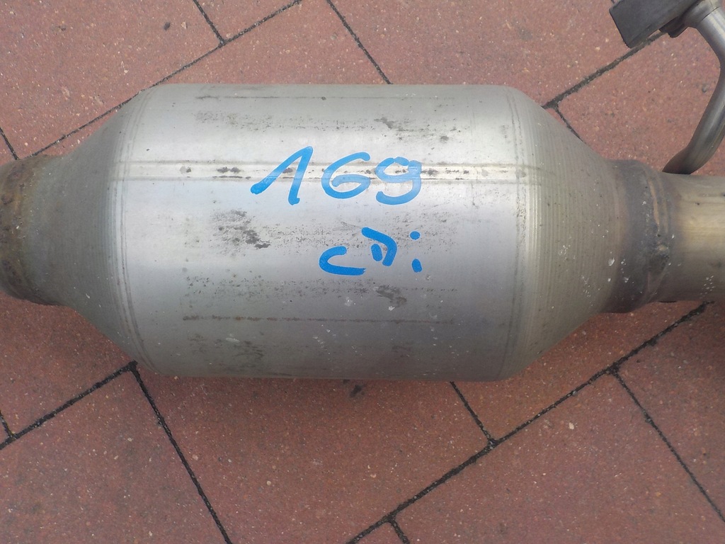 фото №8, Mercedes w169 2.0 cdi катализатор гаситель выхлоп