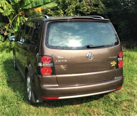 фото №11, Спойлер козирок do vw volkswagen touran 2003-2010 sobmart