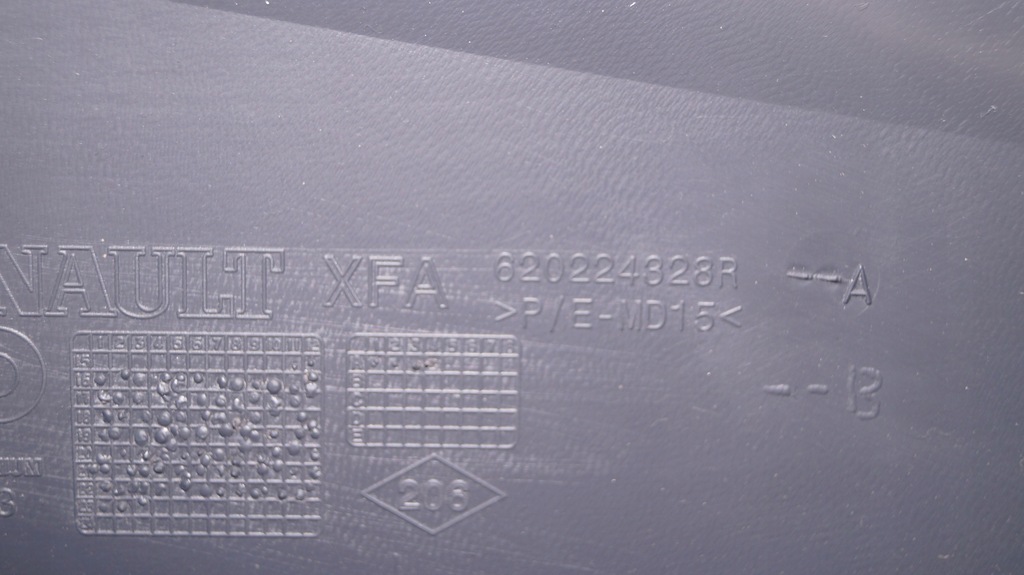 фото №8, Renault scenic 4 iv 16- бампер передний перед s9