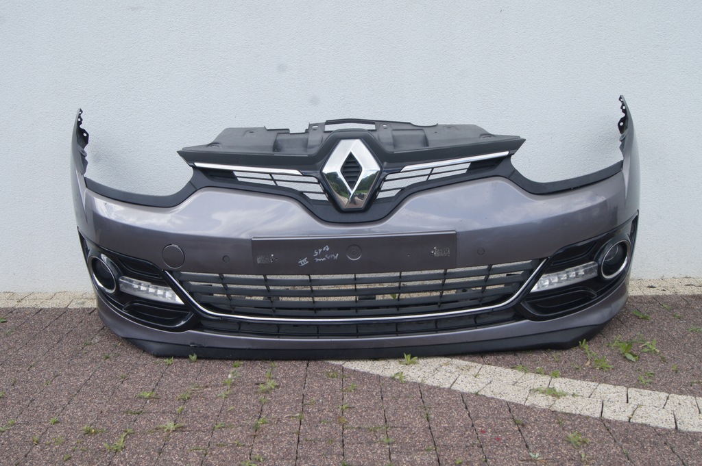 фото №1, Бампер renault megane iii lift pdc перед kompletny 2013-2016