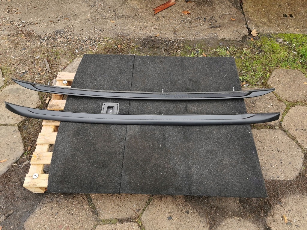 фото №1, Bmw x1 e84 рейлинги кровельные чёрные цельные mat