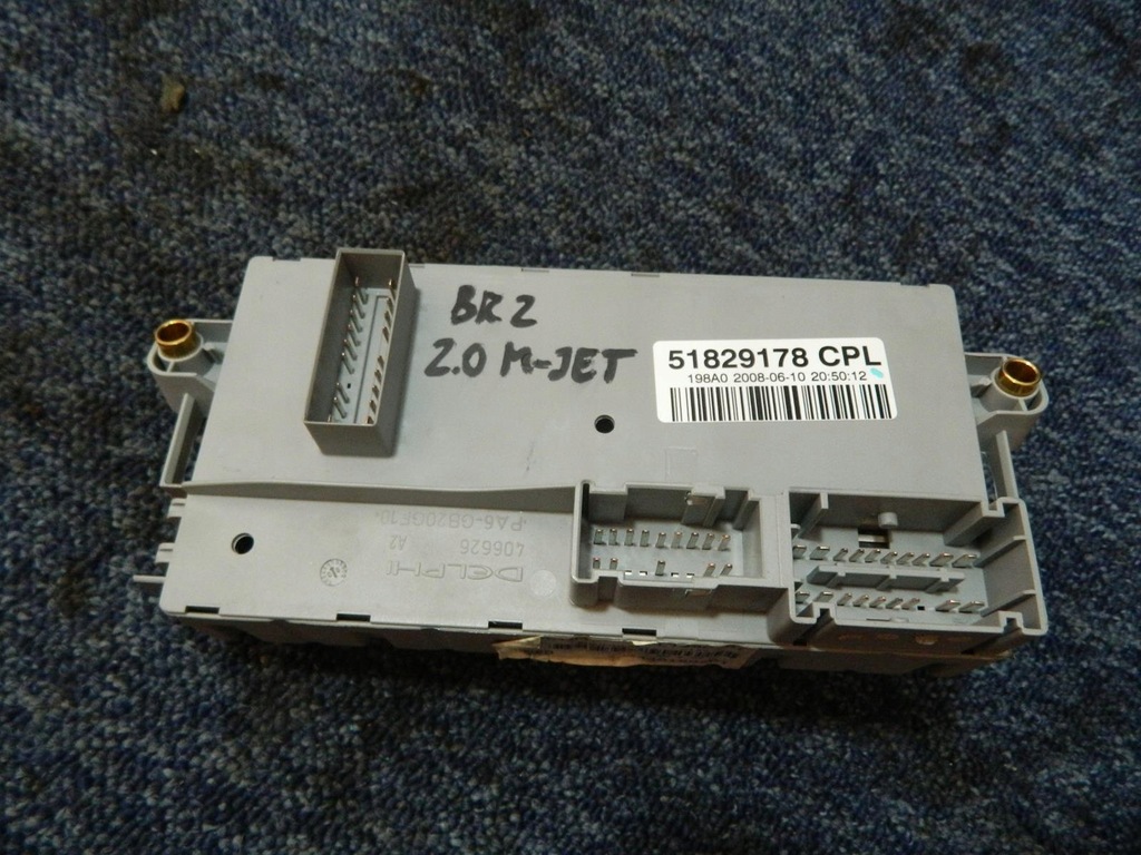 фото №9, Бортовой компьютер bsi ключ fiat bravo 2 2.0 16v m-jet