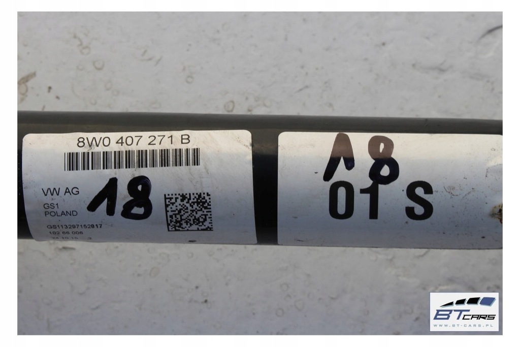 Audi a4 a5 8w приводной вал передняя перед 8w0407271b 8w0 407 271 b b9 f5 8w0407271 Цена