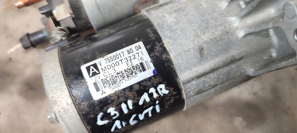 Citroen c3 2 ds3 ds4 12r 1,4 1,6 vti c4 207 стартер v75500178004 76tk в Україні