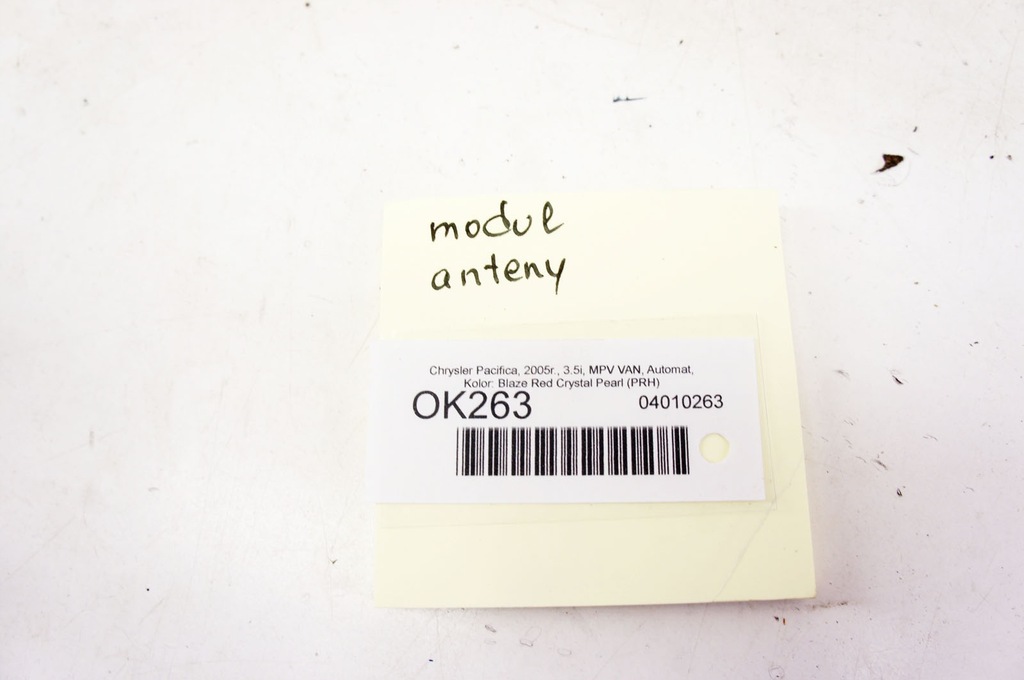 фото №6, Ok263 chrysler pacifica i модуль антенны 05064156aa