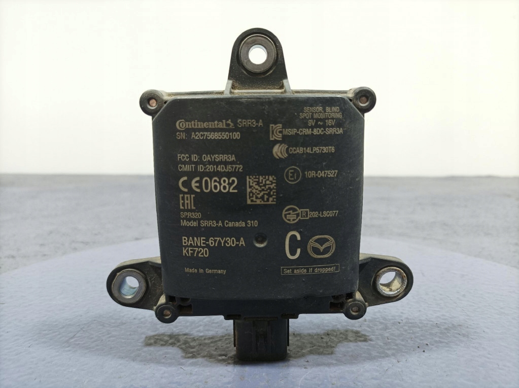 фото №1, Mazda 3 iii bm lift радар датчик distronic bane-67y30-a