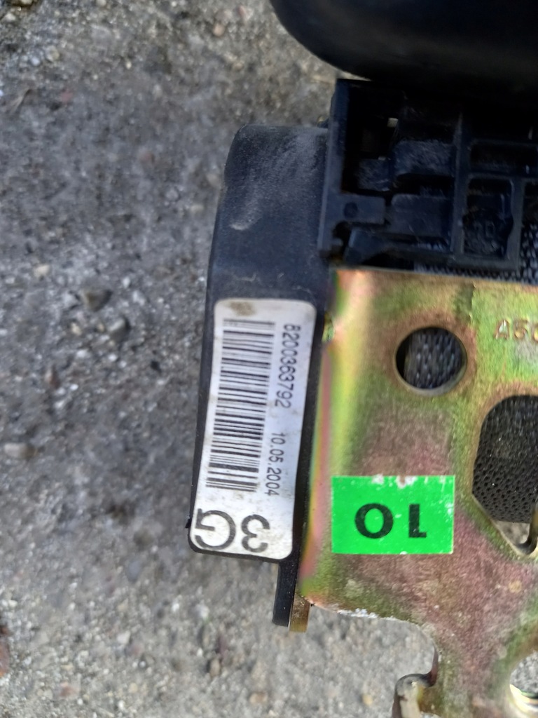 фото №3, Pas безпеки лівий 3 ряд renault scenic ii