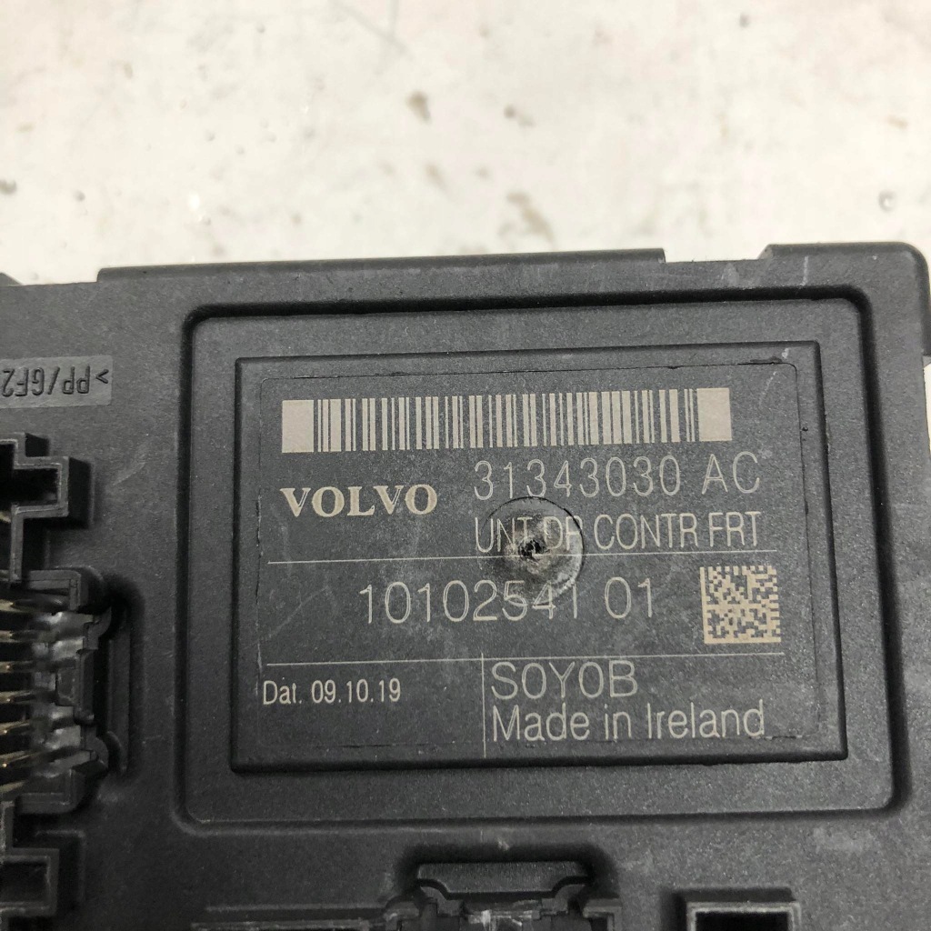 фото №7, Модуль блок керування двері правий перед v70 iii s80 ii