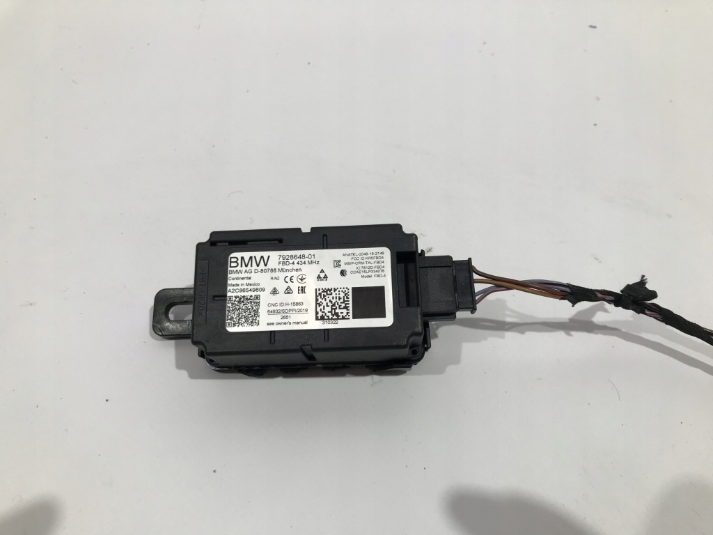 фото №1, Модуль блок керування радіо fbd 7928648 bmw 2 f44 19-