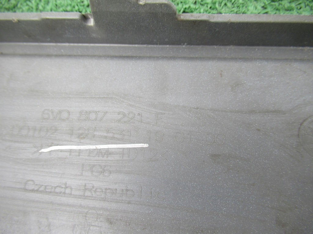 фото №12, Skoda fabia 6v 3 iii lift 18- бампер перед 6v0807221f