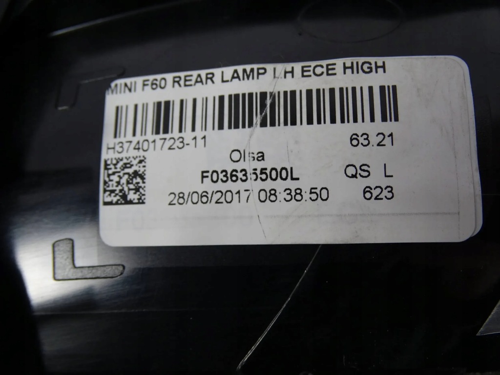 Лампа задний  левая mini f60 countryman h37401723 в Украине