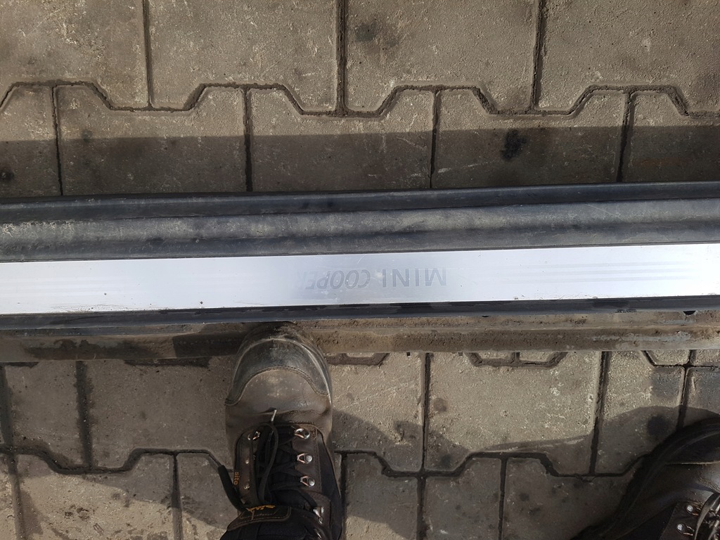 фото №4, Mini cooper r56 one lift 10-13 молдинг порог левая