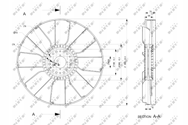 фото №4, Вентилятор вентилятора mercedes atego 2 axor 2 unimog