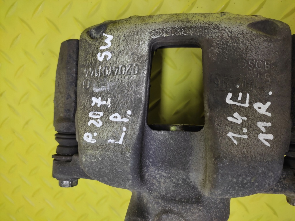 фото №6, Peugeot 207 1.4 суппорт тормозной левый перед