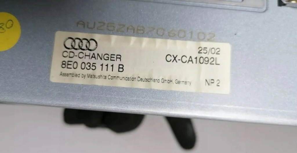 фото №5, Audi a4 s4 b6 8e 8h 2002 чейнджер cd