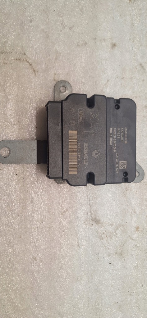 фото №1, Датчик подушек подушка безопасности 985101389r renault clio iv 13r