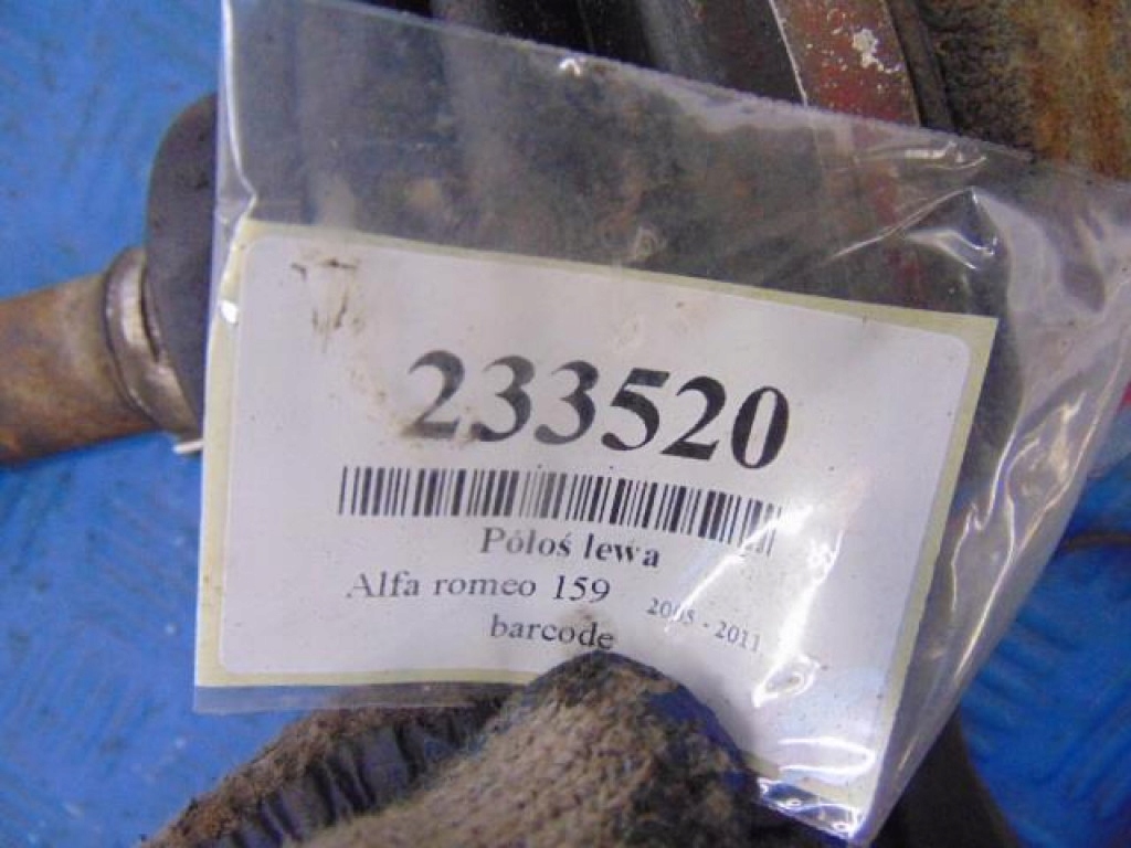 Alfa romeo 159 универсал 2.4jtd 20v приводной вал левая Недорого