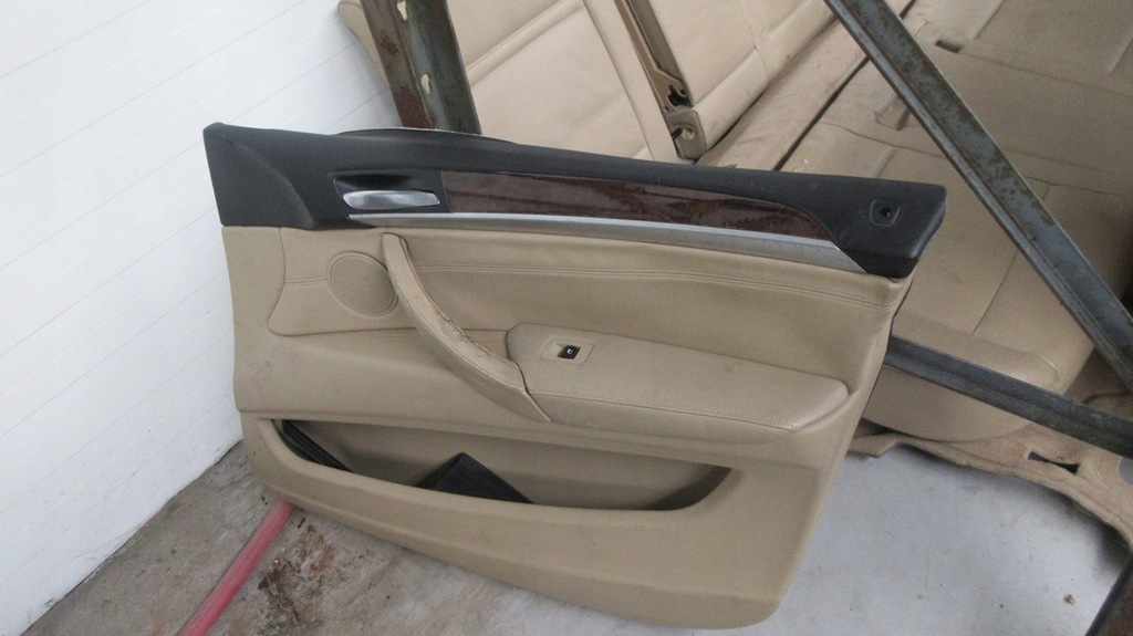 фото №14, Bmw e70 x5 сидіння шкіра заднє сидіння сидіння бежеві сидіння