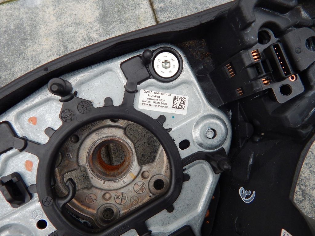 фото №11, Mercedes b-klasa w245 - повітропровід шкіра oryg