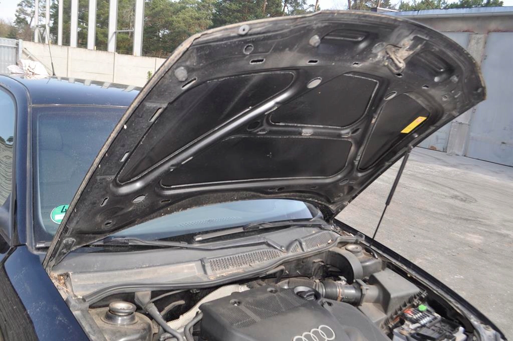 фото №11, Audi a3 8l 96- капот крышка двигателя ly9b