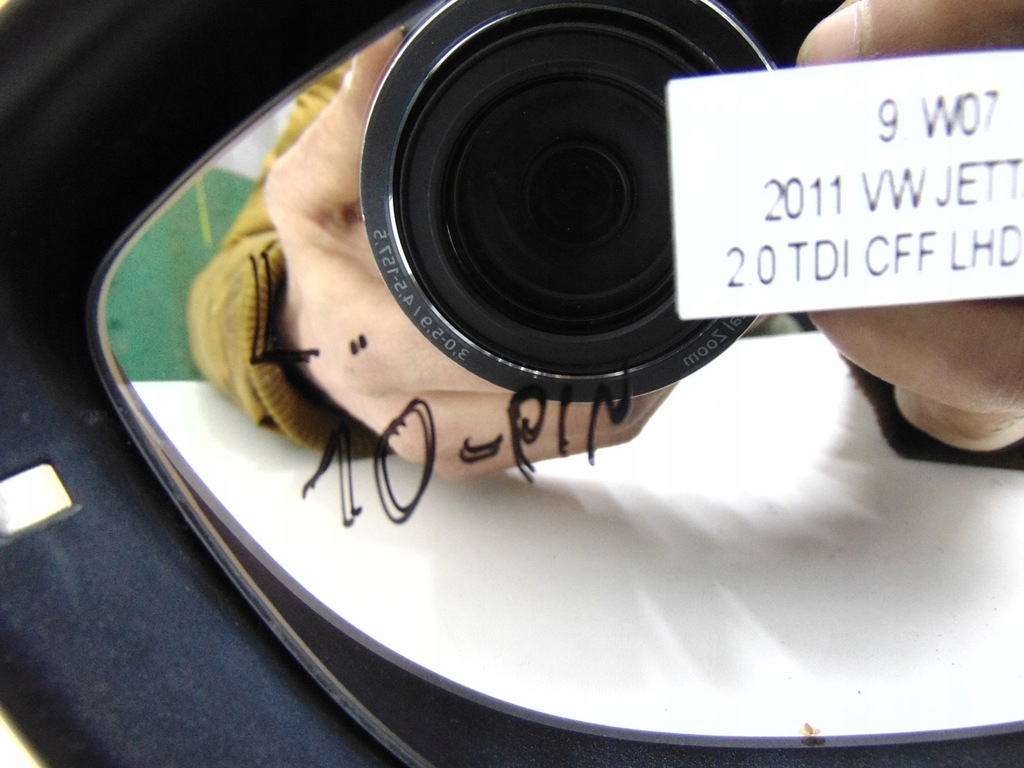 фото №11, Дзеркало ліва лівий перед 10 pin lp5w vw jetta 5c vi