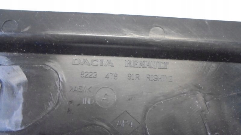 фото №5, Duster i fl молдинг заглушка двері праве задня oryg