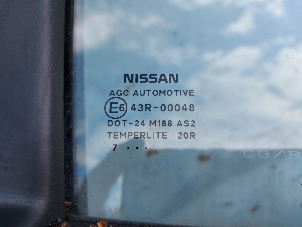 фото №5, Nissan qashqai 06- двері правий задня скло