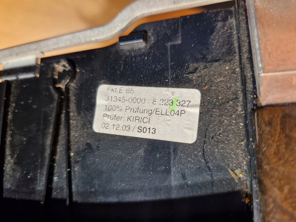 фото №11, Bmw 7 e65 e66 пепельница бардачок туннель среднего drewno 8223327