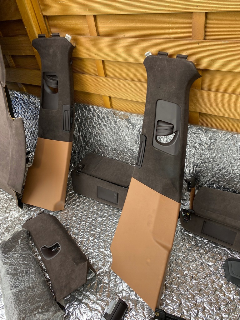 фото №14, Стеля espresso alcantara porsche cayenne 7p5 4.8 середина салон блок двигуна