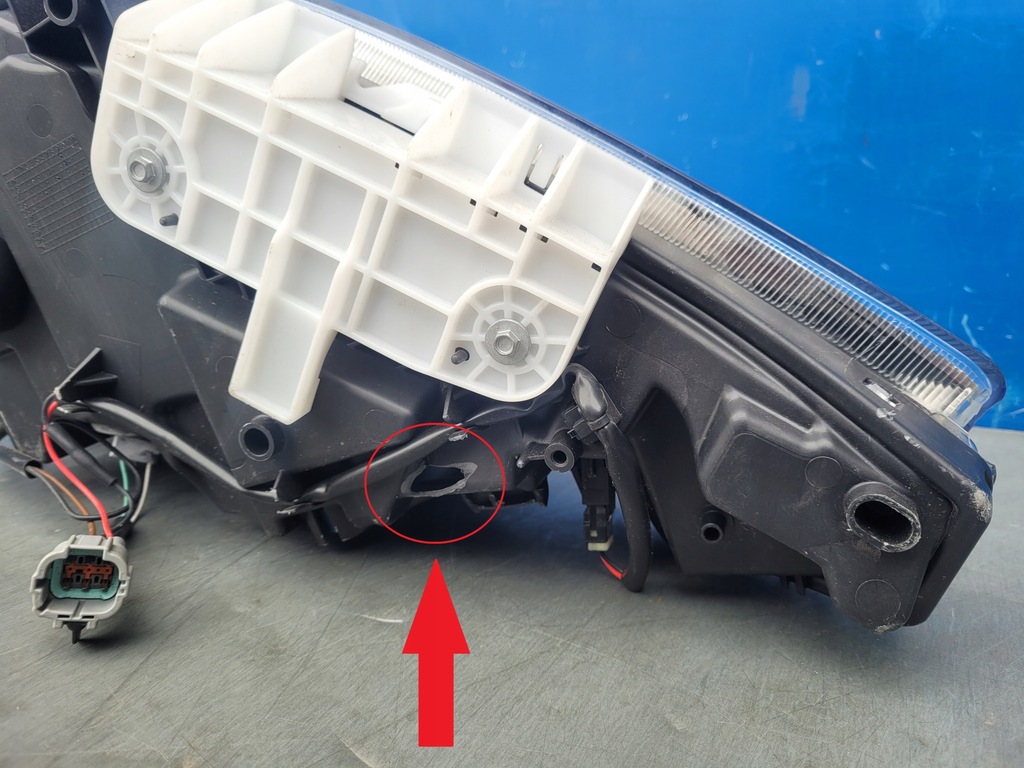 фото №14, Nissan leaf 10-17 2010-2017 фара лампа правая