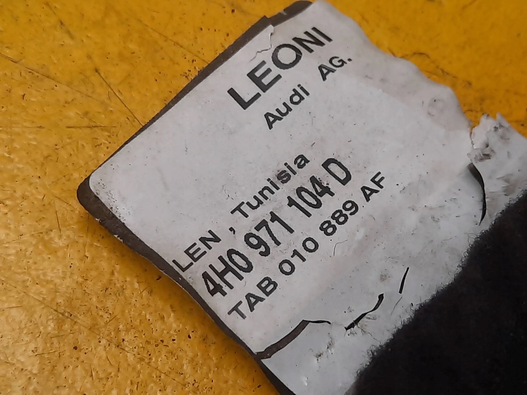 фото №12, Audi a8 d4 4.2tdi джгут електропроводка салону long