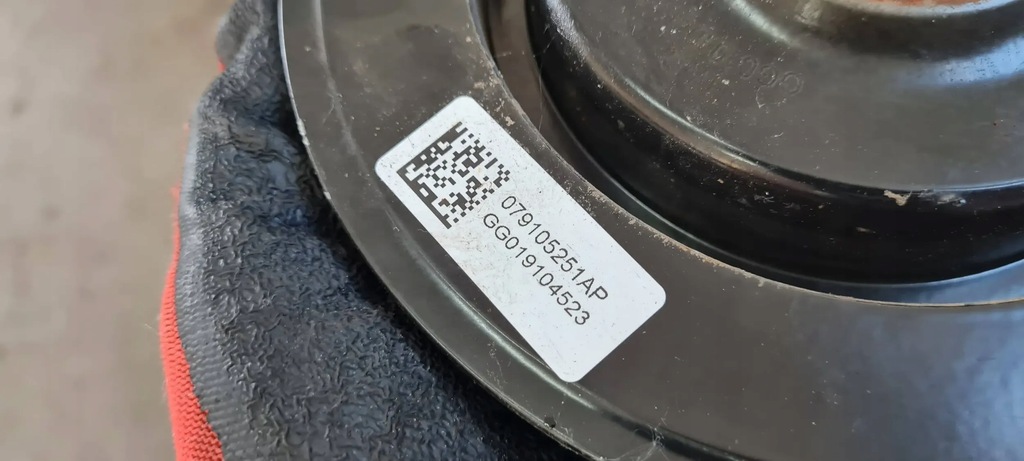 фото №6, S6 c7 4g lift шкив коленчатого вала 4.0 tfsi 079105251ap s7 4g