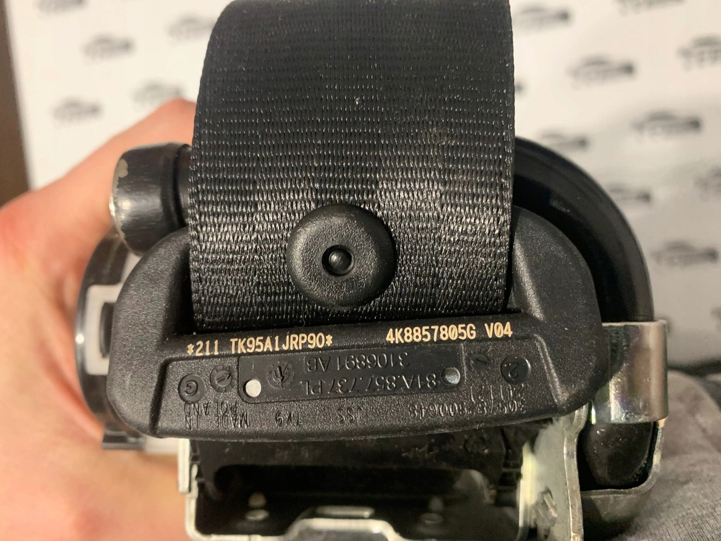 фото №11, Pas безопасности задняя задний audi a6 c8 kombi a7 c8 4k8857805g оригинал