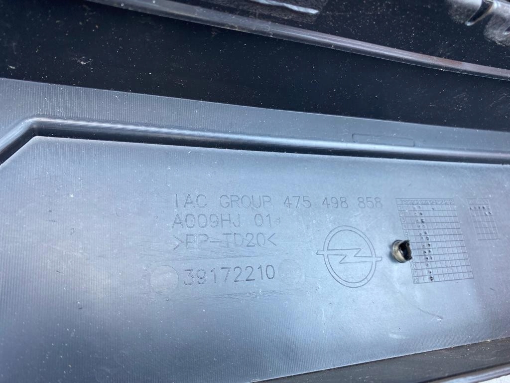 фото №7, Бампер перед передний opel crossland x p17 lift