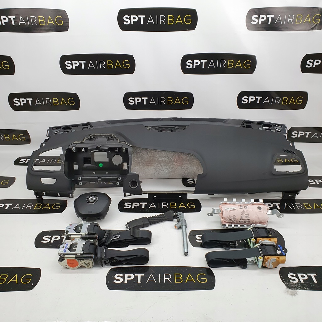 фото №1, Kadjar приборная панель консоль подушки безопасности ремни подушка безопасности