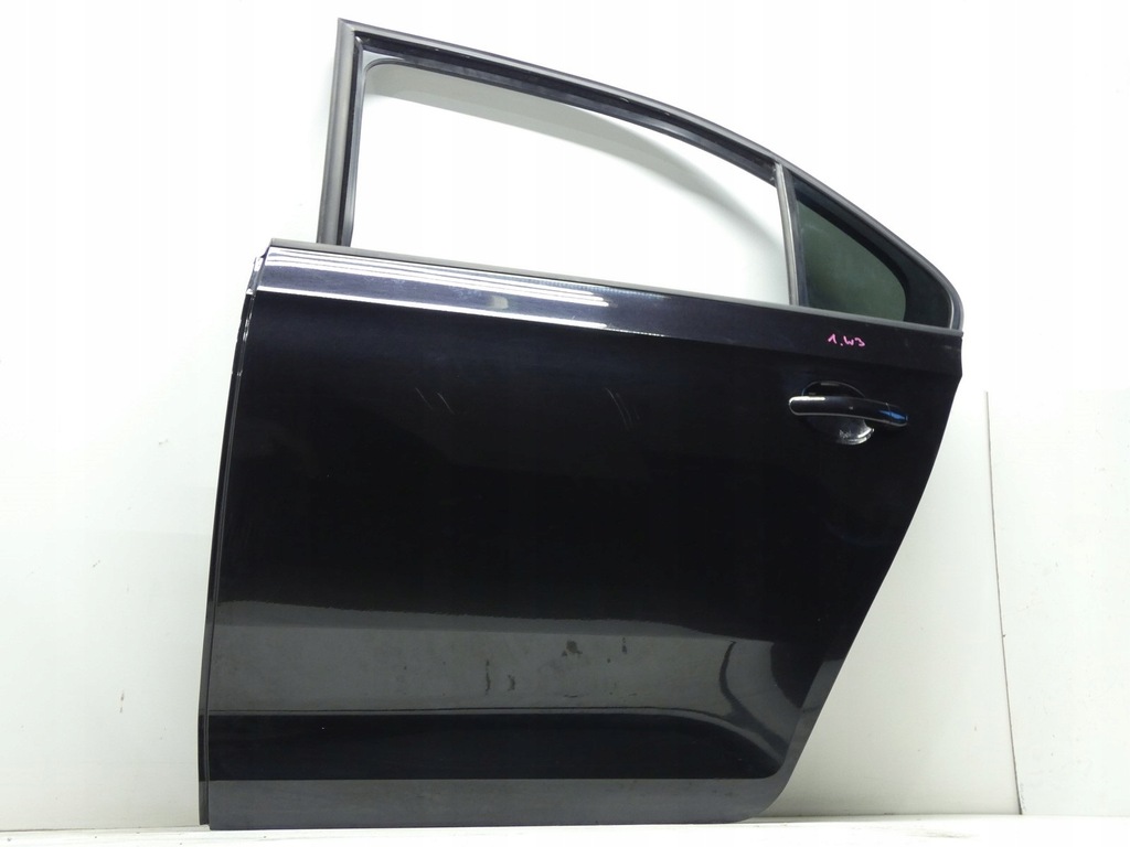 фото №1, Дверь левая левый задняя задние skoda rapid 5j liftback lf9r